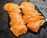 簡単！ノンオイル☆銀鮭の檸檬マリネ作り方1写真