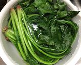 ひき肉とほうれん草のポパイオムレツ作り方3写真