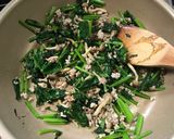 ひき肉とほうれん草のポパイオムレツ作り方11写真