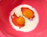 ひき肉とほうれん草のポパイオムレツ作り方14写真