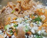 鶏バーグ☆レンコン入り☆おまけに味噌味☆作り方3写真