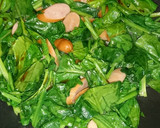 ほうれん草とウインナーのマヨ醤油炒め作り方3写真