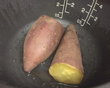 炊飯器で簡単さつまいも（根菜類）蒸し作り方2写真