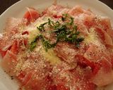 トマトと生ハムのカルパッチョ☆作り方4写真