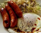目玉焼きオリーブオイルマジックでセレブ風作り方9写真