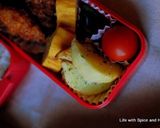 焼きポテトの磯チーズ作り方3写真