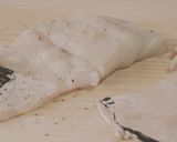 蒸し鱈とにんにく&パセリのタルタルソース作り方1写真