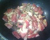 タレが美味しい！彩りきれいな牛カルビ焼き作り方3写真