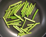 【時短】旬のアスパラとささみ肉の炒め物作り方1写真