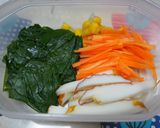 お弁当に彩を☆オイマヨカレー炒め作り方3写真