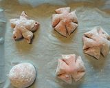 いちご味のサクラパン♪作り方4写真