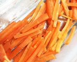 お弁当に♡レンチン人参マカロニサラダ作り方1写真