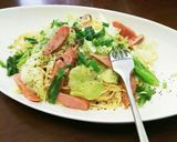 簡単＊バター香る和風スパゲティ作り方4写真