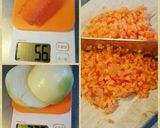 チーズinハンバーグ照り焼き味作り方1写真