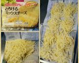 チーズinハンバーグ照り焼き味作り方5写真