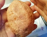 チーズinハンバーグ照り焼き味作り方7写真