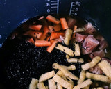 簡単！たっぷりひじきと鶏肉の炊き込みご飯作り方5写真