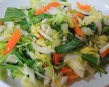 シンプル野菜炒め作り方2写真