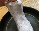 フライパンで捏ねる？ラベンダー食パン作り方9写真