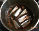 骨まで食べられる!!さんまの黒酢煮作り方3写真