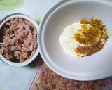 ★簡単パン･お握りの具∞カレーツナマヨ★作り方1写真