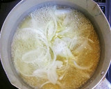 ☆５分で完成☆新玉葱とわかめの中華スープ作り方2写真