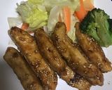 鶏胸肉の甘辛スティック作り方10写真
