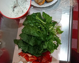 青さ衣のホタテとオイスター野菜の丼ぶり♪作り方1写真