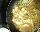 焼き肉のタレマヨ炒め！作り方3写真