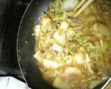 焼き肉のタレマヨ炒め！作り方3写真