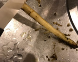 豚肉とごぼうのゴマみそ炒め！濃いめ。作り方1写真