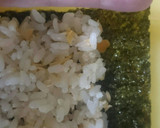 おにぎり海苔で簡単 子供用焼き鮭巻き寿司作り方6写真