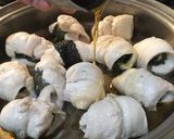 【お弁当に】龍眼巻【うずら卵とささみ】作り方10写真
