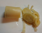 春♡菜の花とタケノコの甘皮のお吸い物♪作り方1写真