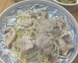 豚肉ともやしのレンジ蒸し作り方3写真