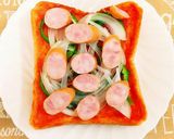 朝食♡喫茶店の味♡ピザトースト作り方2写真