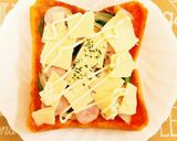 朝食♡喫茶店の味♡ピザトースト作り方3写真