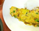 ＊朝食に簡単＊とろとろめかぶの玉子焼き作り方12写真