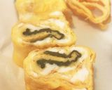 お弁当に☆納豆のタレと海苔入りたまご焼き作り方4写真