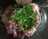 ズボラ☆梅とゆかりちゃんのゴマ油おにぎり作り方1写真