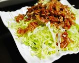 豚しゃぶしゃぶ肉のソテーde水菜サラダ作り方7写真
