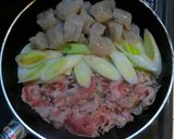 豚バラ肉で！優しい基本の肉豆腐！作り方3写真