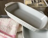 グラタン皿で、簡単時短、豆腐の水切り作り方1写真