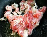 豚バラ肉の万能ネギ塩ダレ炒め作り方2写真