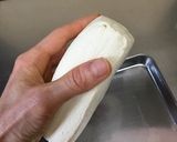 グラタン皿で、簡単時短、豆腐の水切り作り方12写真