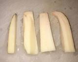 れんこんベーコンきのこのきんぴら作り方1写真