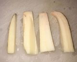 れんこんベーコンきのこのきんぴら作り方1写真