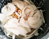 ホタテと新玉ねぎの炊き込みご飯作り方3写真