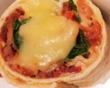 超簡単お洒落☆焼くだけハイローラーチーズ作り方4写真
