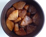 りんご酒漬けのりんごで　タルトタタン作り方5写真